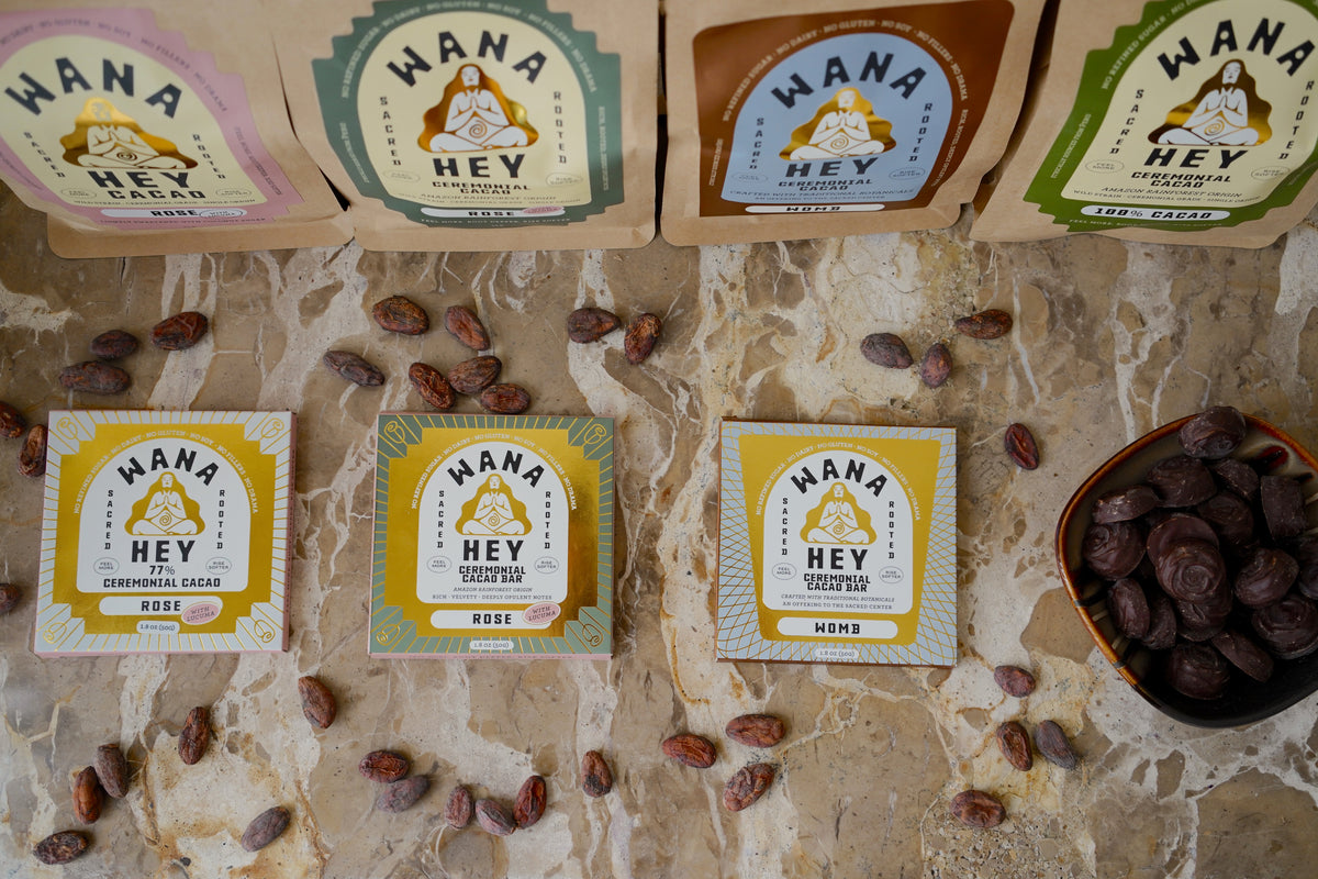 The Complete WANA HEY Ceremonial Cacao Collection
