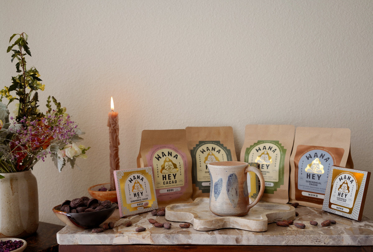 The Complete WANA HEY Ceremonial Cacao Collection