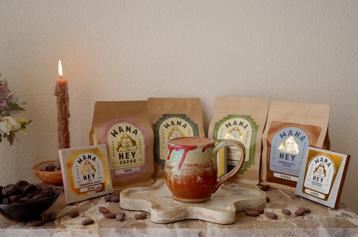 The Complete WANA HEY Ceremonial Cacao Collection