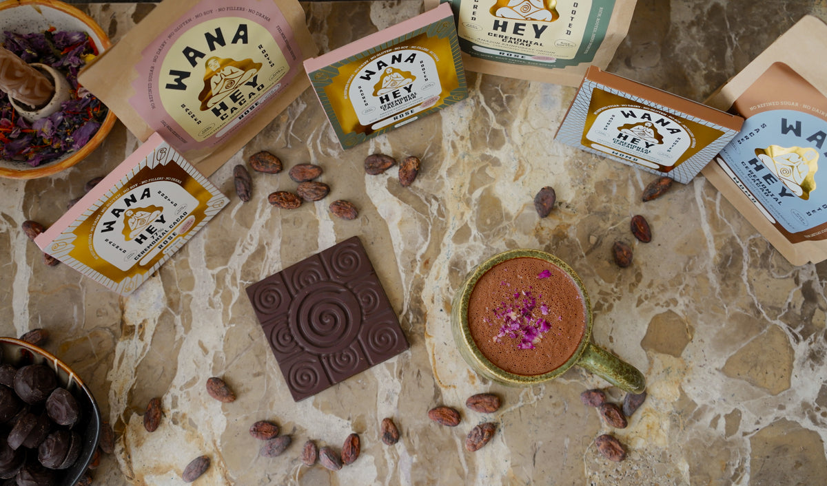 The Complete WANA HEY Ceremonial Cacao Collection