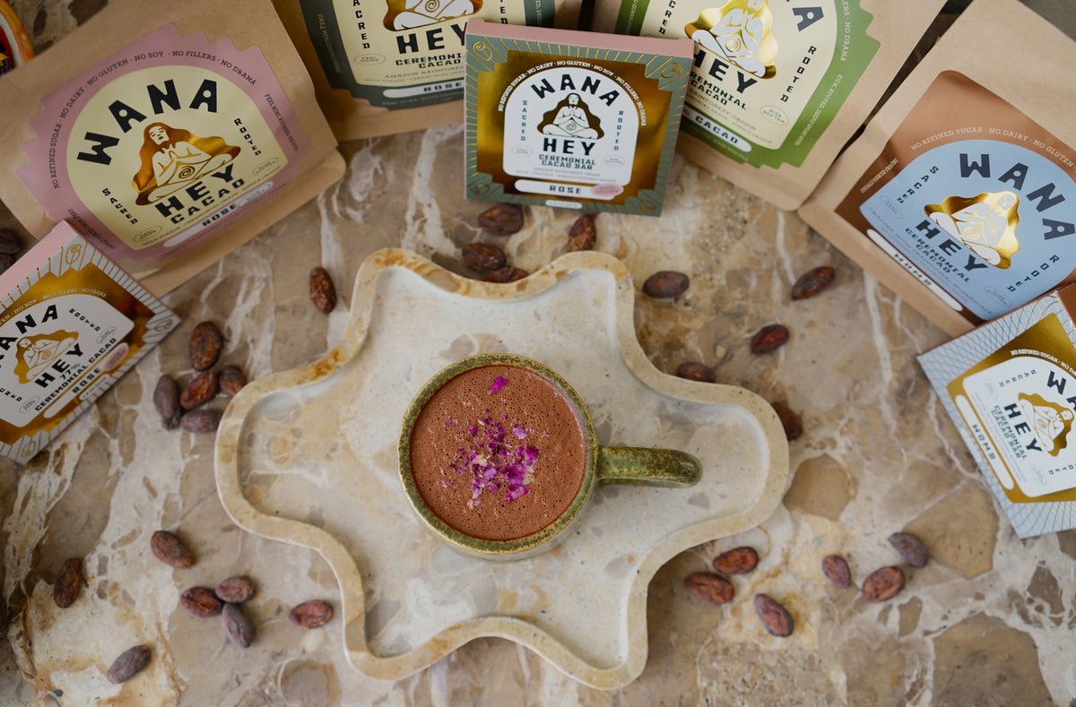 The Complete WANA HEY Ceremonial Cacao Collection