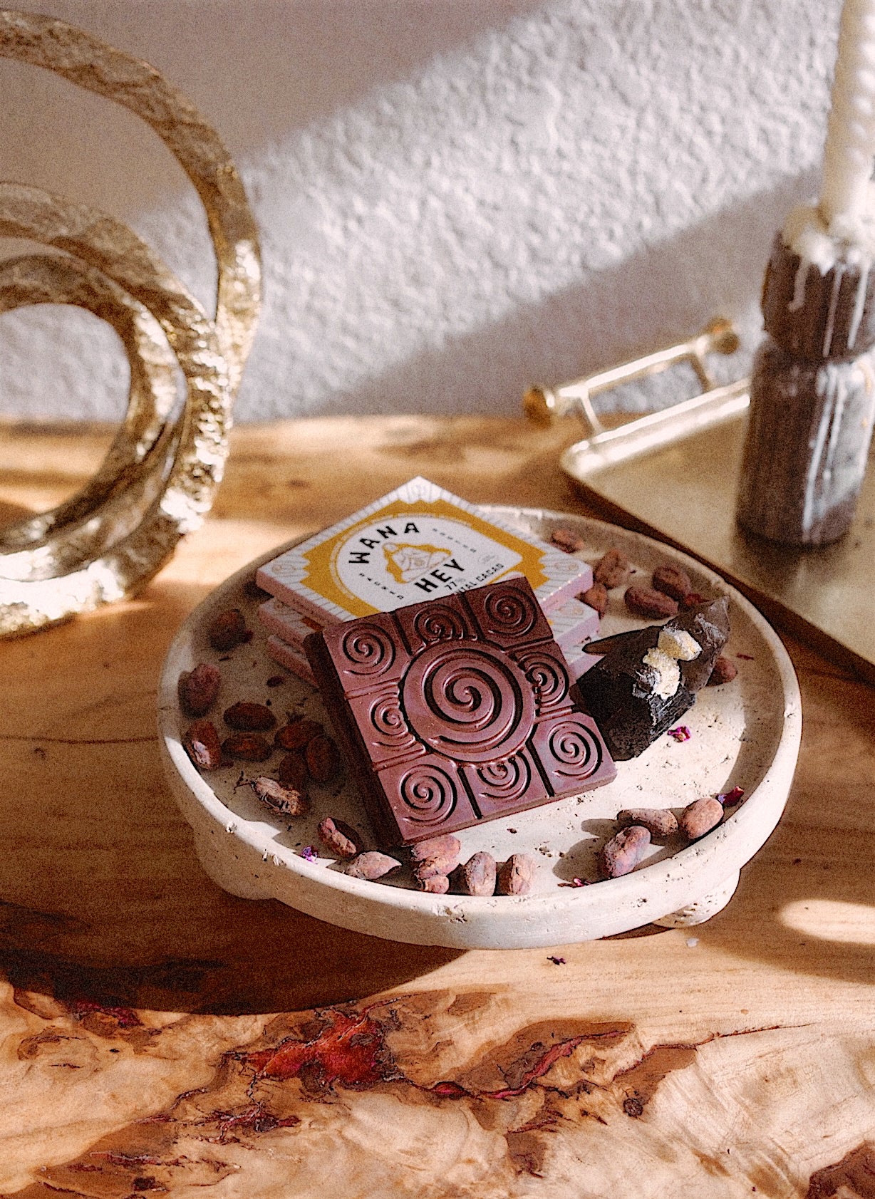 The Heart and Jungle Ceremonial Cacao Ritual Pair