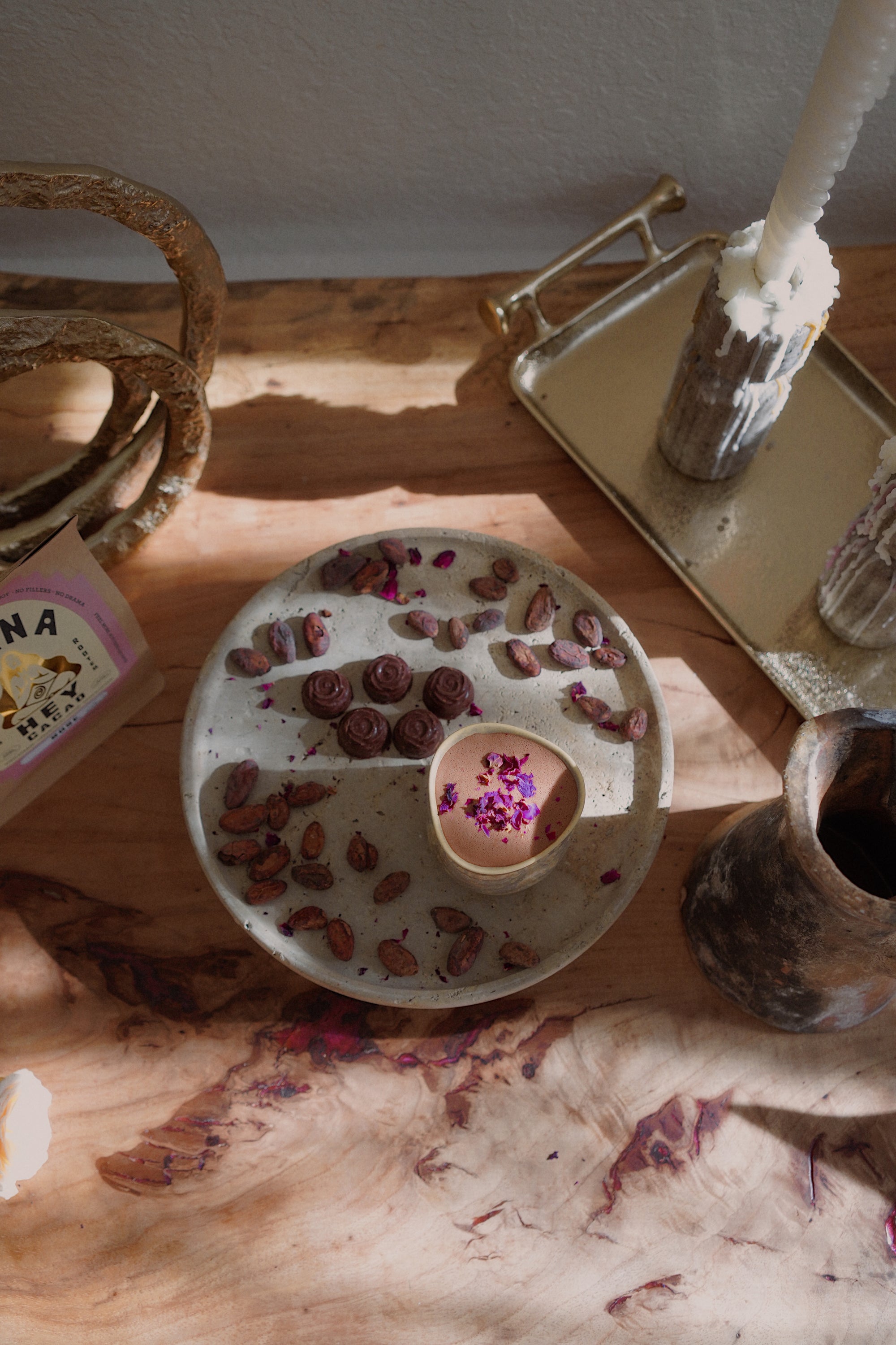The Heart and Jungle Ceremonial Cacao Ritual Pair