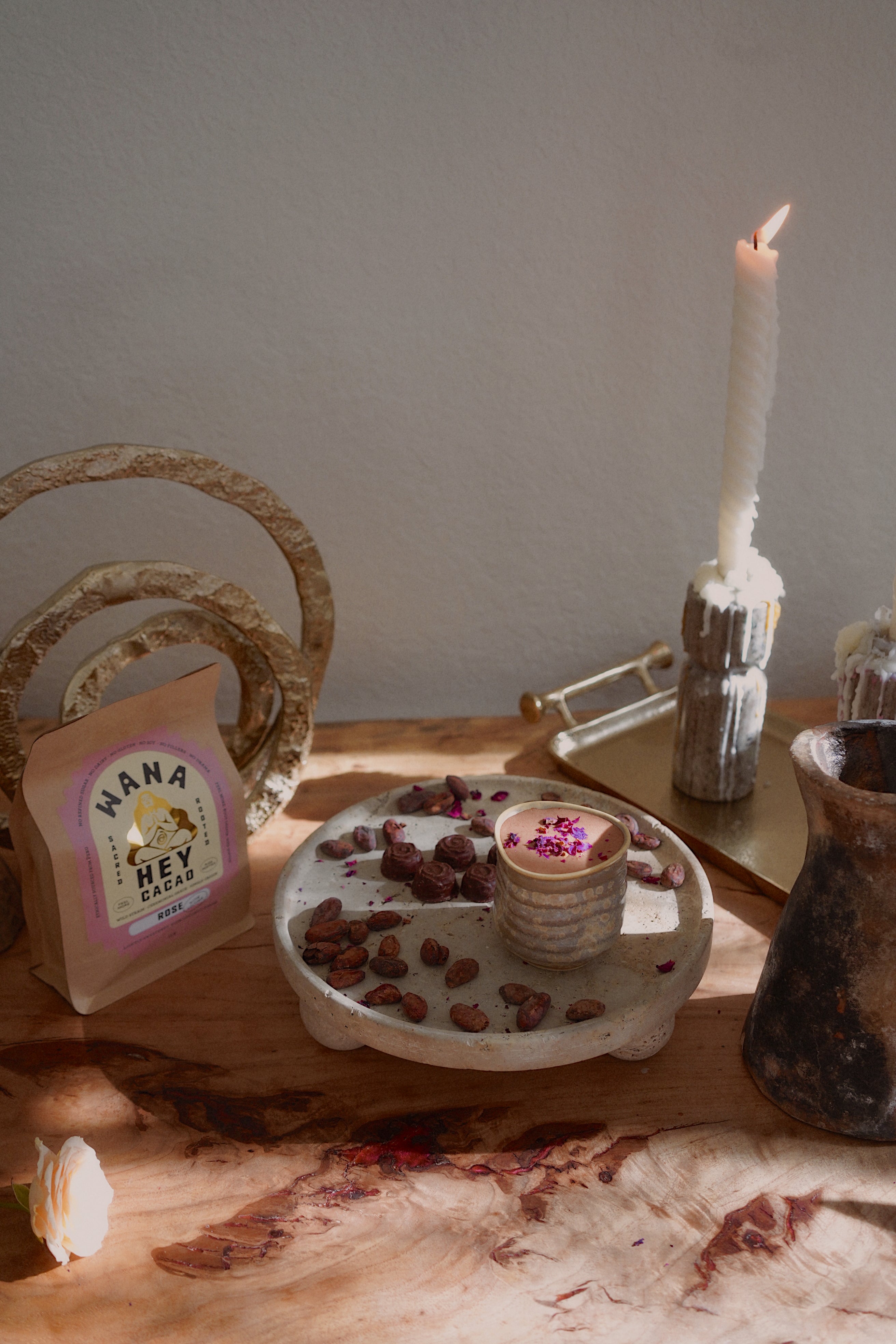 WANA HEY Ceremonial Cacao Roses – 1 Lb