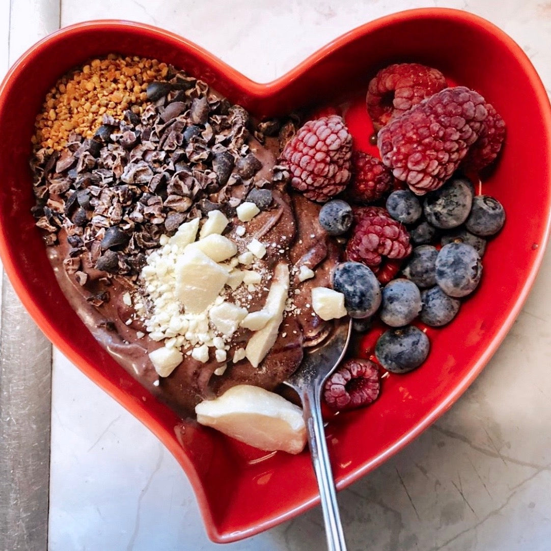Heart Bowl Red Ceramic Bowl