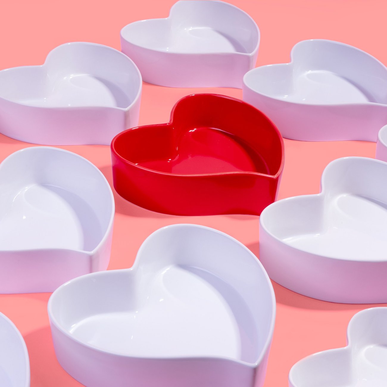 Heart Bowl Bundle ❤ 5 Bowls