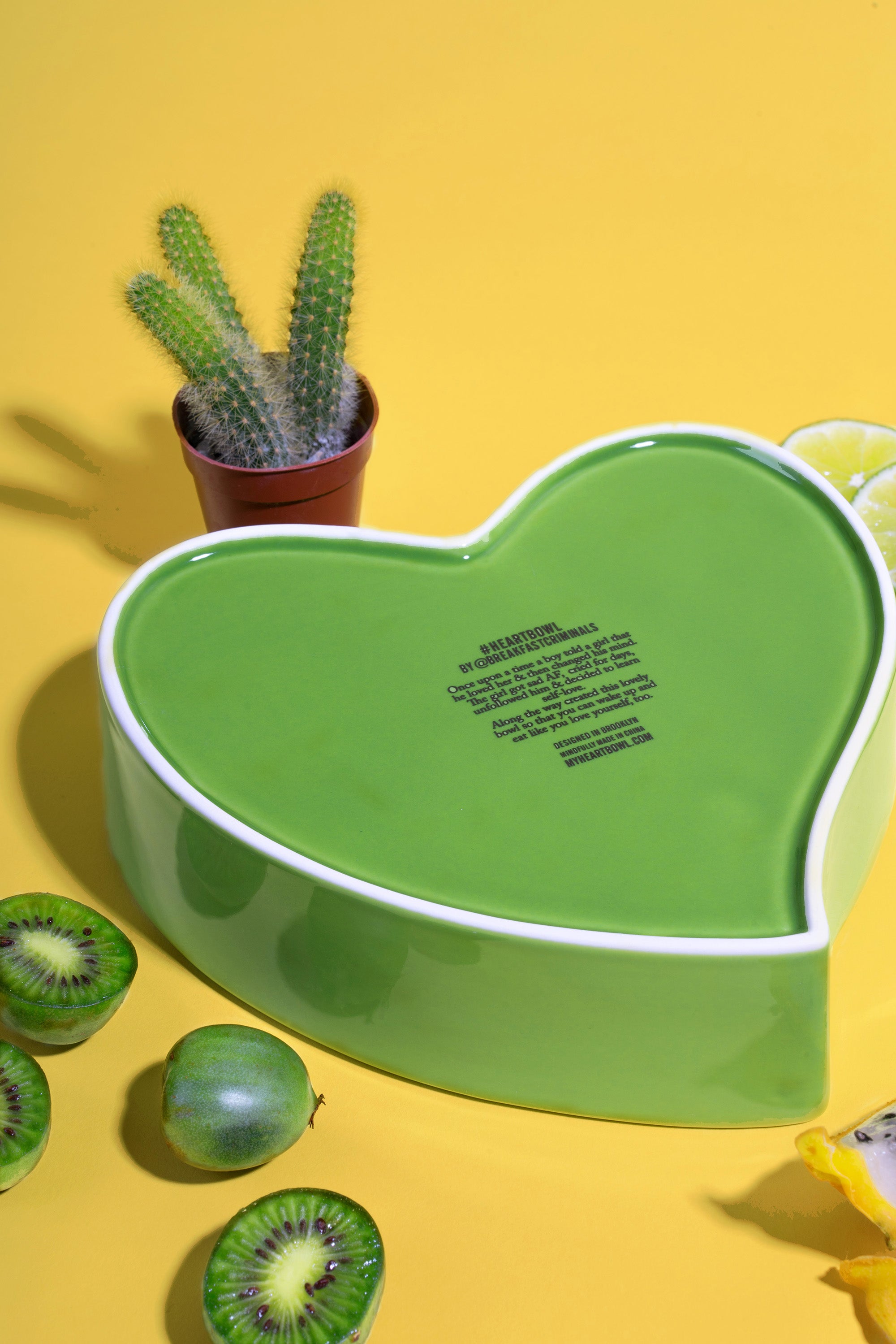 Ceramic Heart Bowl by Breakfast Criminals