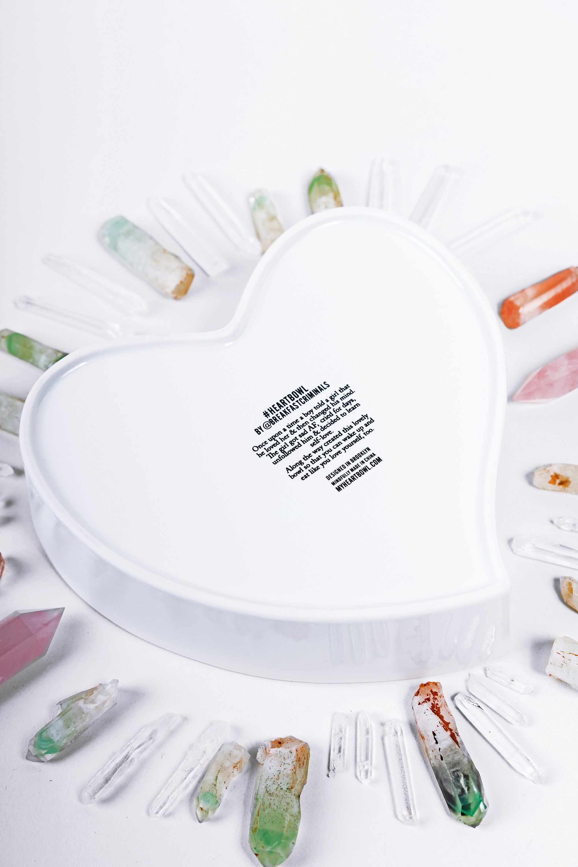 Ceramic Heart Bowl by Breakfast Criminals